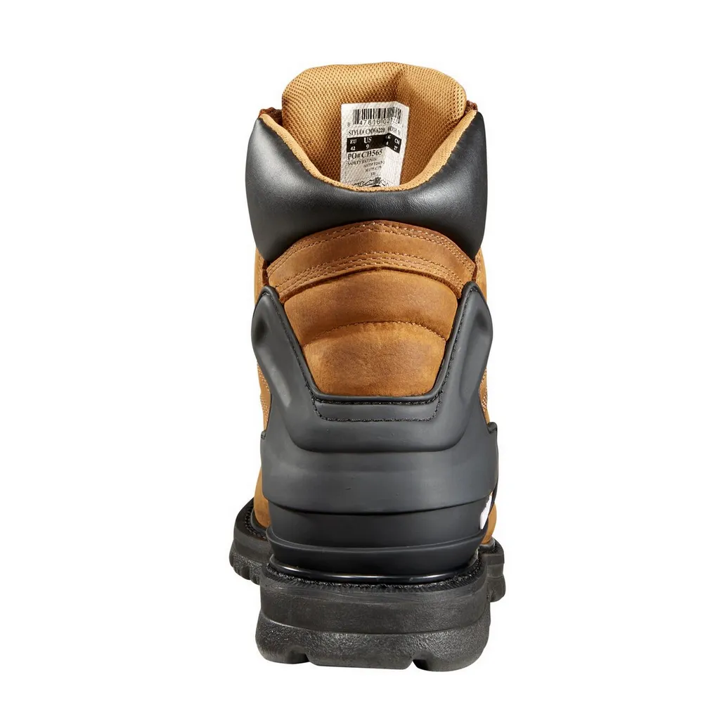 6-INCH STEEL TOE WORK BOOT - DKBRN-Bison Brown Oil Tan | Carhartt CMW6220