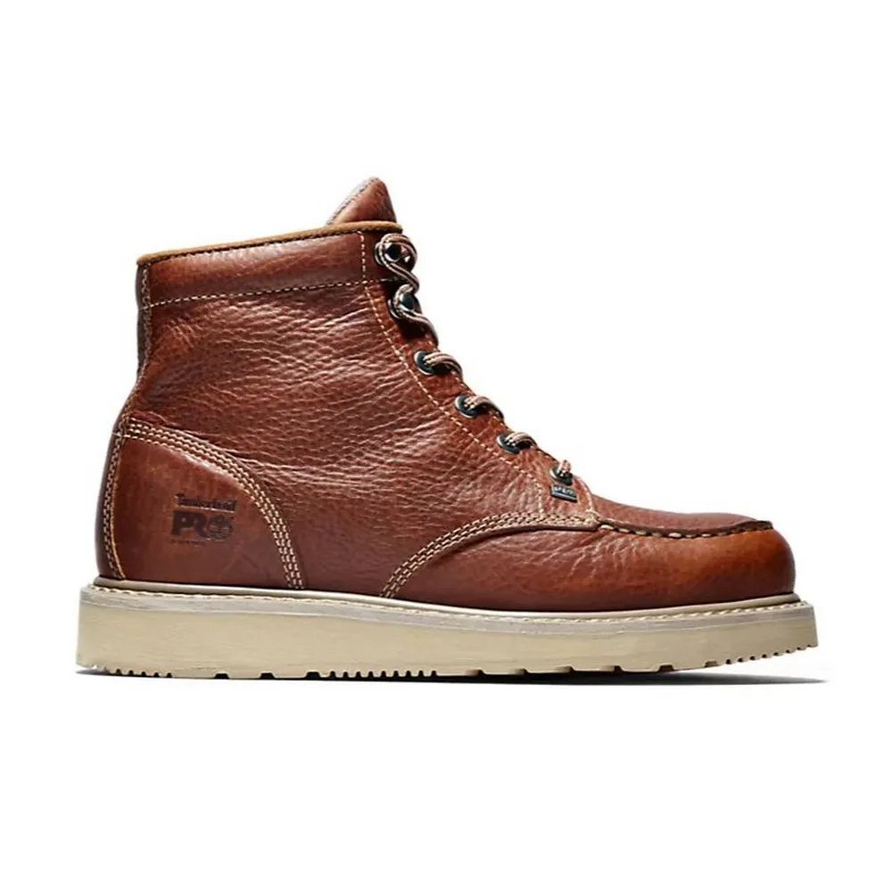 6IN. BARSTOW WEDGE BOOT - 214-Brown | Timberland PRO TB089647