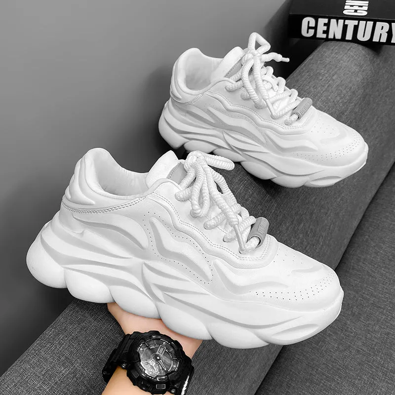 Azure Glow T4 Sneakers