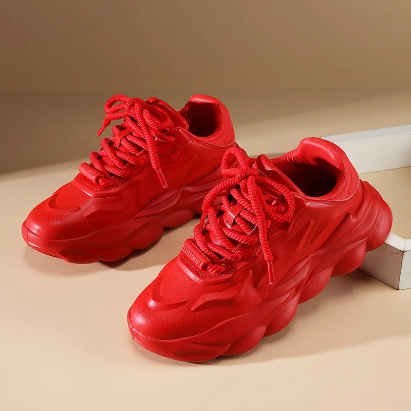 Azure Glow T4 Sneakers