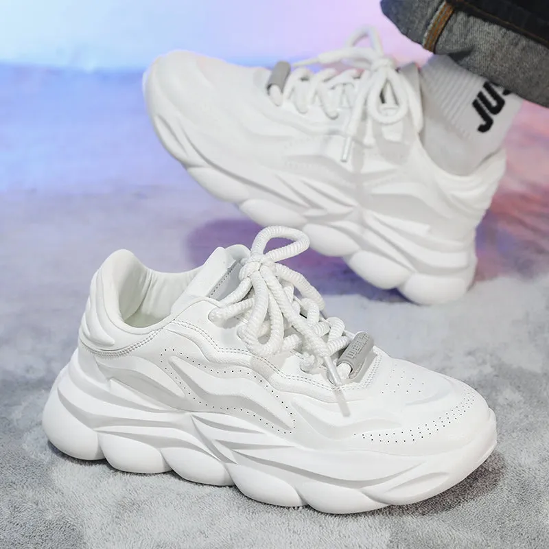 Azure Glow T4 Sneakers