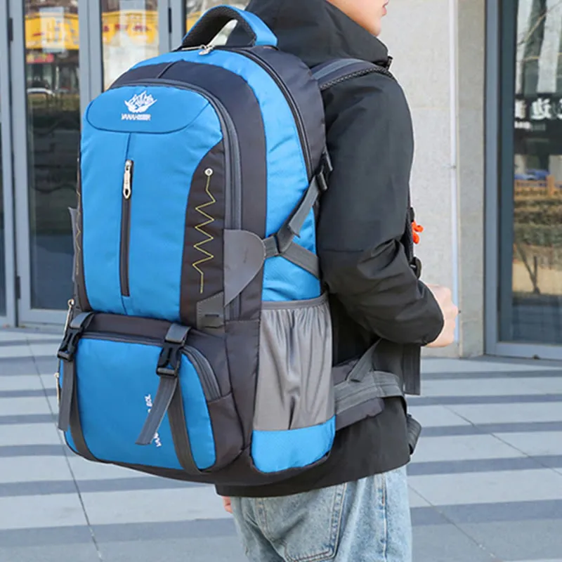 Backpack For Men Outdoor Mountaineering Hiking Lightweight Mult-Functional Backpack