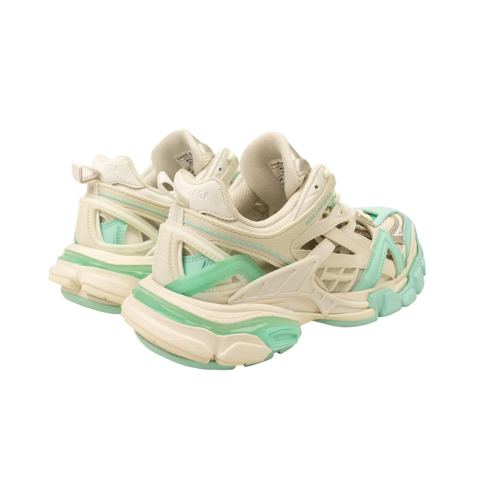 Balenciaga Track2 Sneakers - White/Green