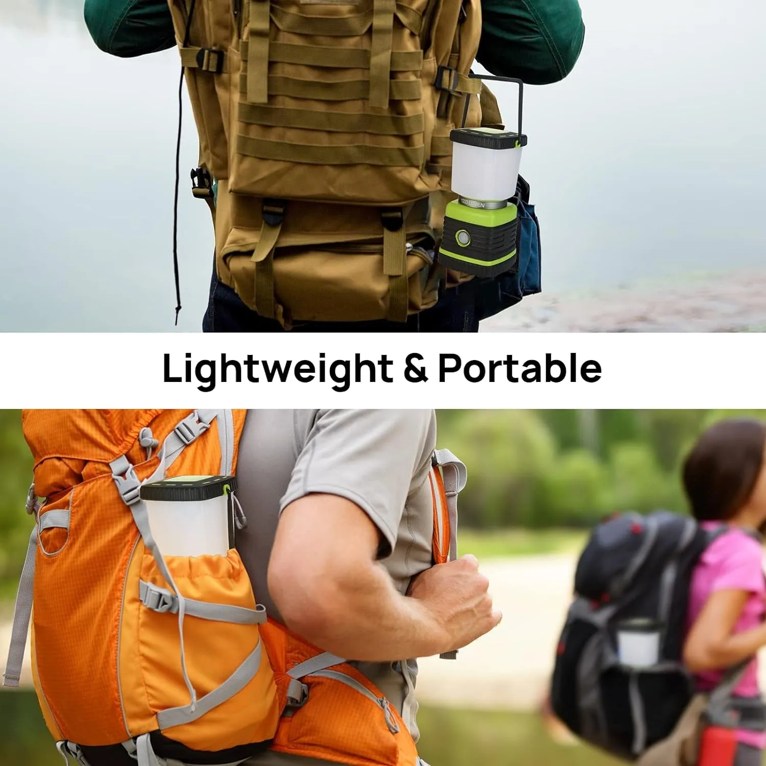 Consciot 1000LM LED Camping Lantern 2-Pack: Light Up Your World