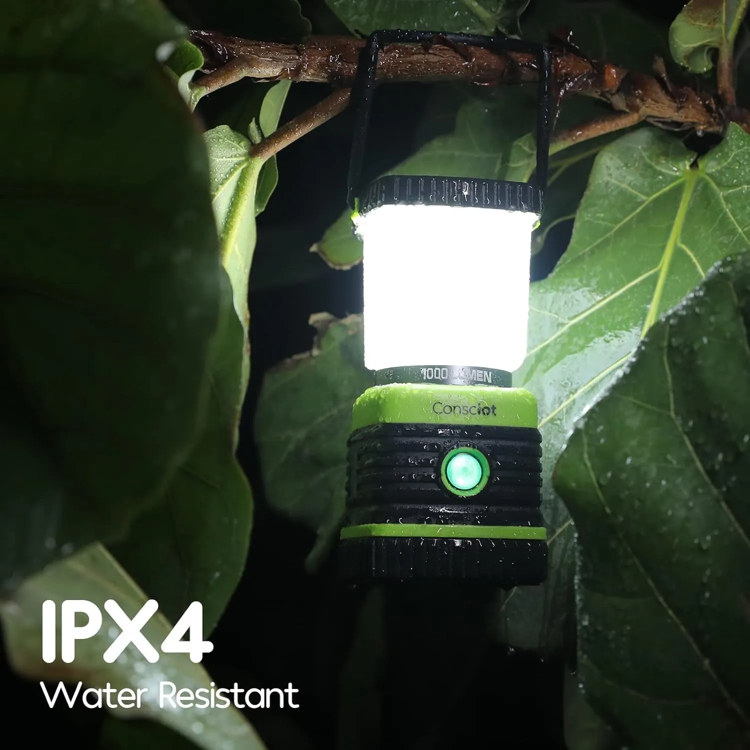 Consciot 1000LM LED Camping Lantern 2-Pack: Light Up Your World