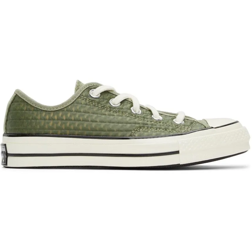 Converse Khaki Rubber Chuck 70 OX Sneakers