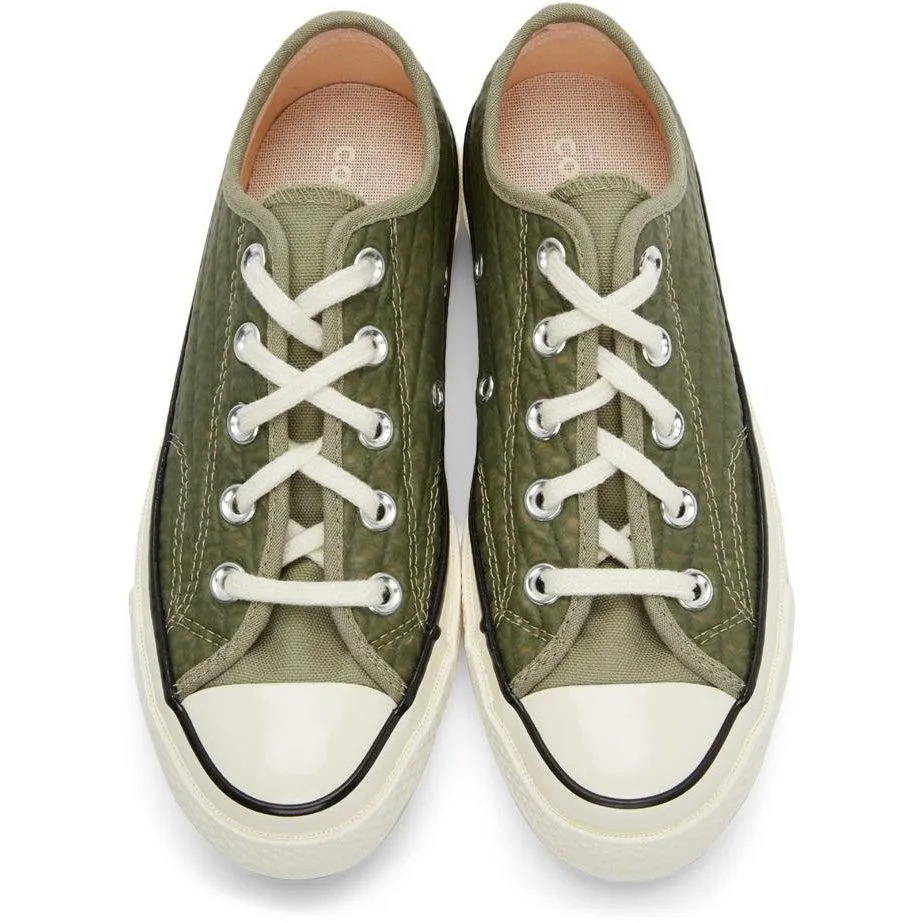 Converse Khaki Rubber Chuck 70 OX Sneakers