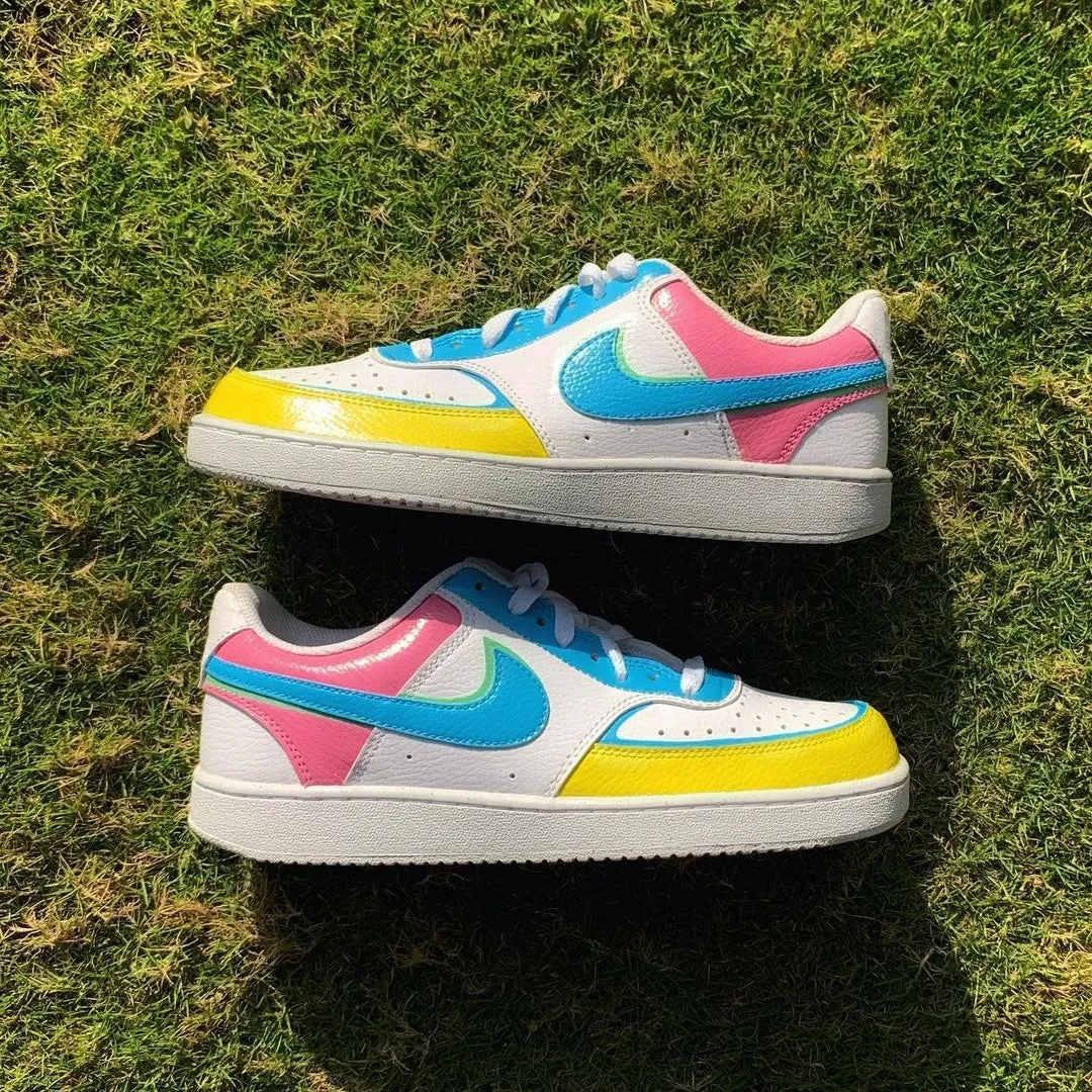 Custom Shoes Count Colorful