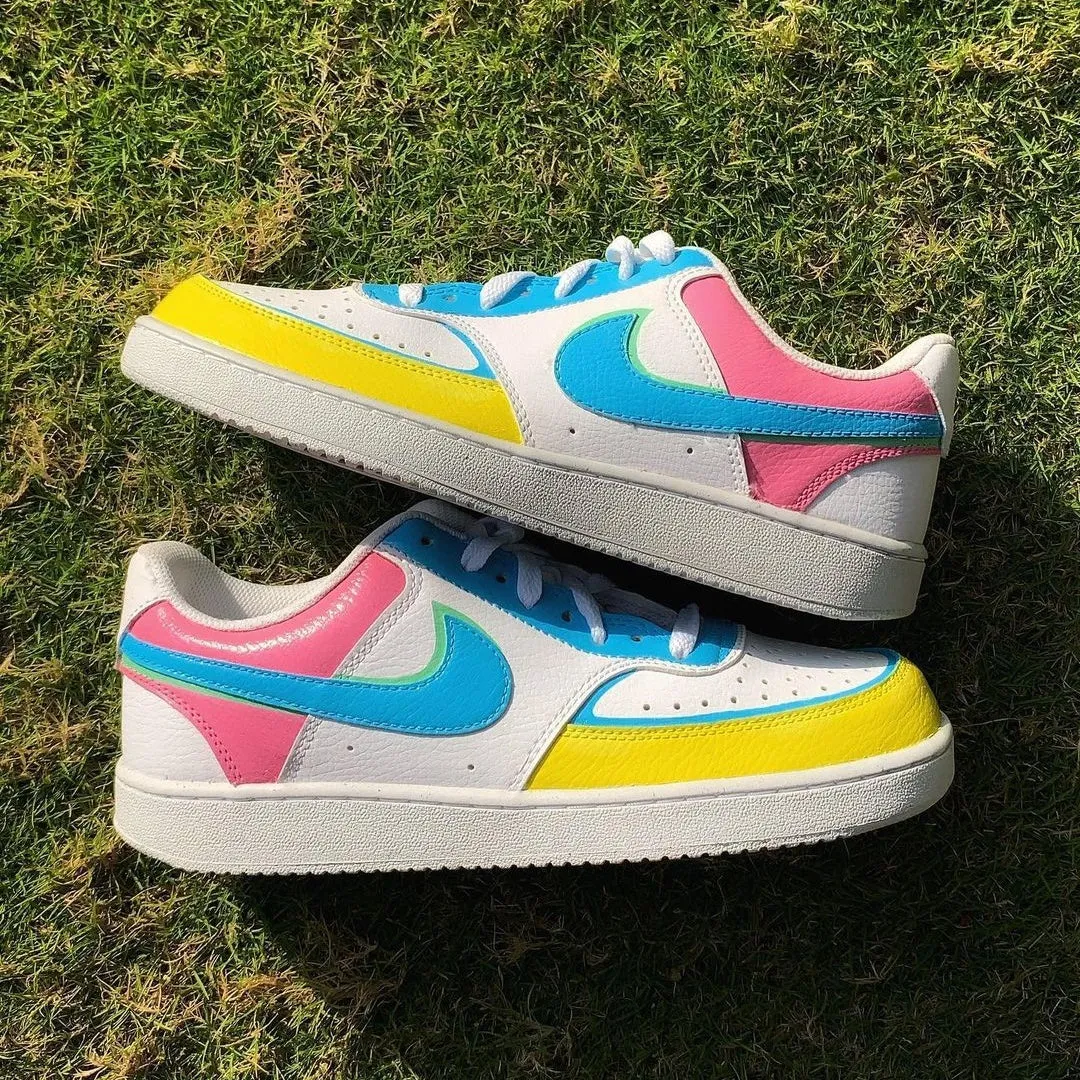 Custom Shoes Count Colorful