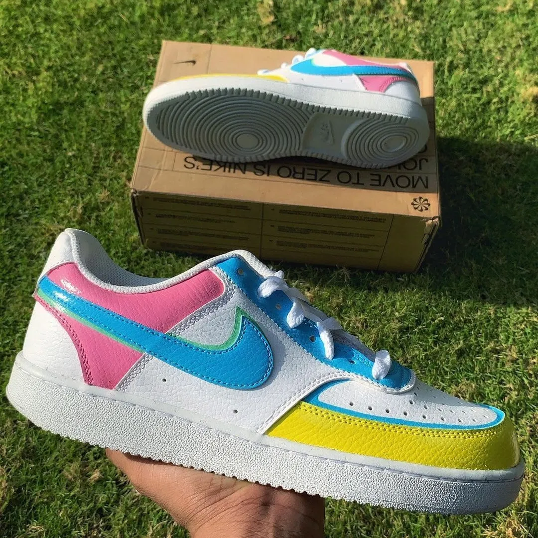 Custom Shoes Count Colorful