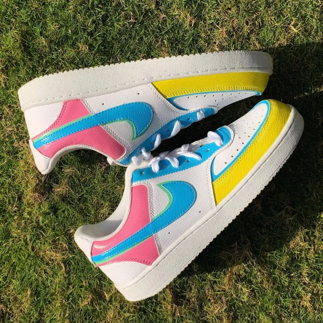 Custom Shoes Count Colorful