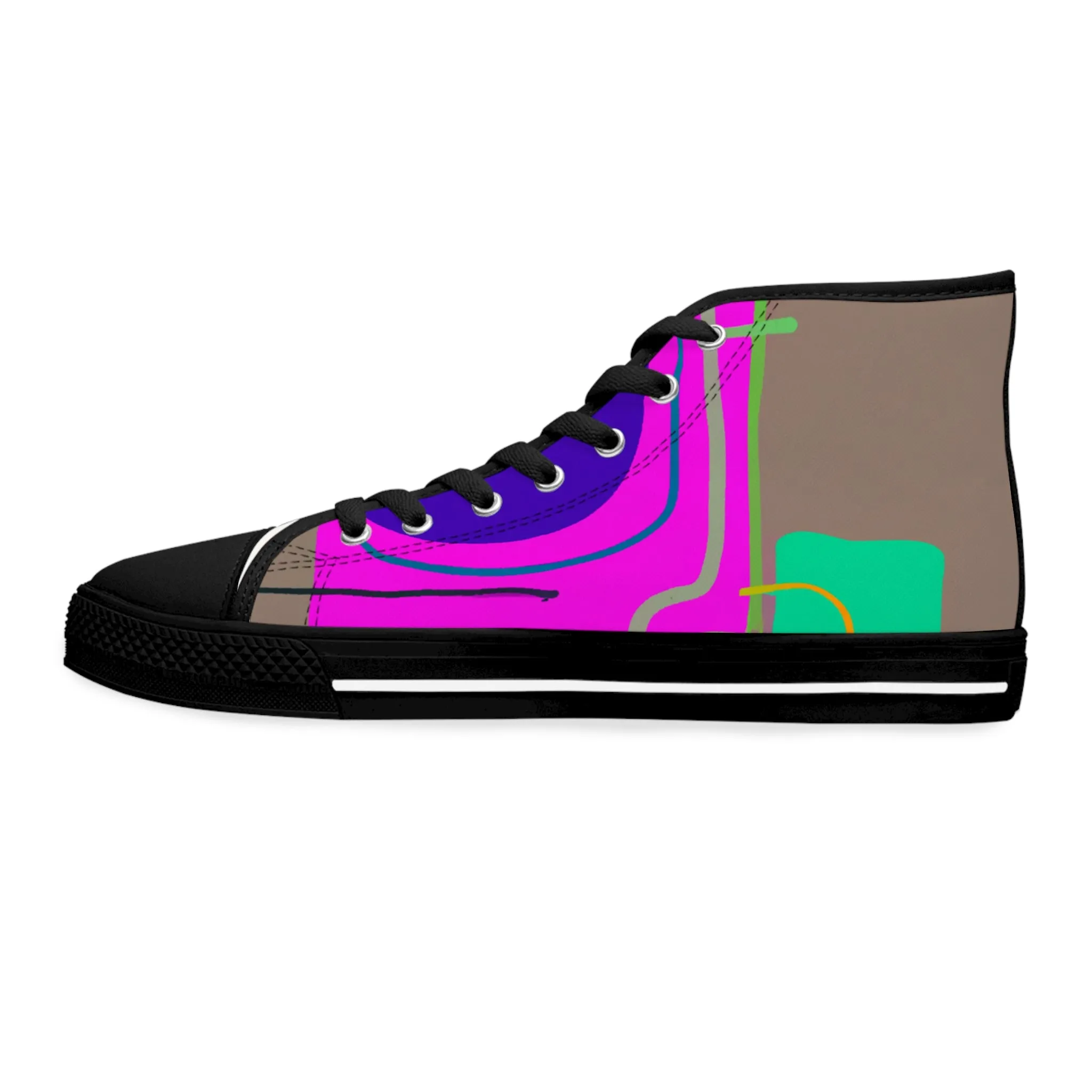Glam Gator. - high top
