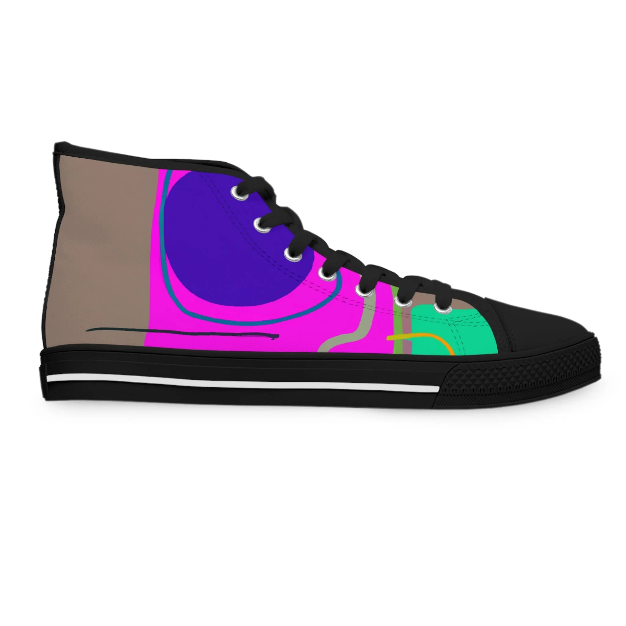 Glam Gator. - high top