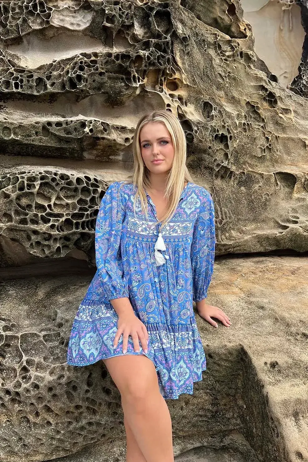 Heer Mini Dress with Pockets