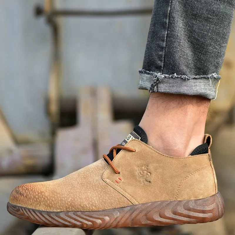 Men's Breathable Suede Anti-Slip Boots