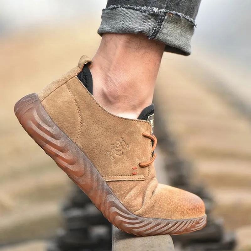 Men's Breathable Suede Anti-Slip Boots