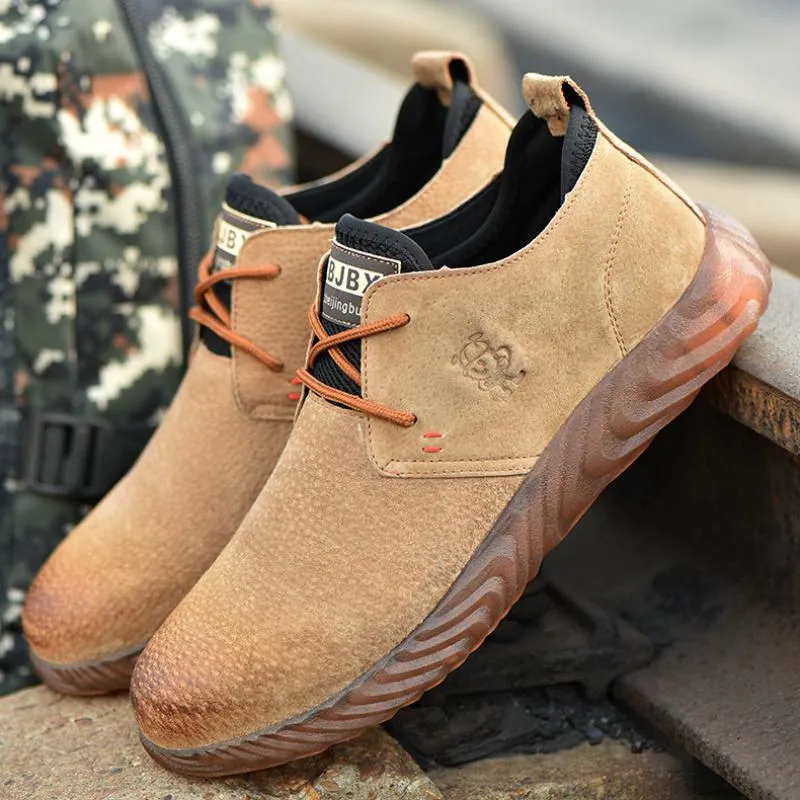 Men's Breathable Suede Anti-Slip Boots