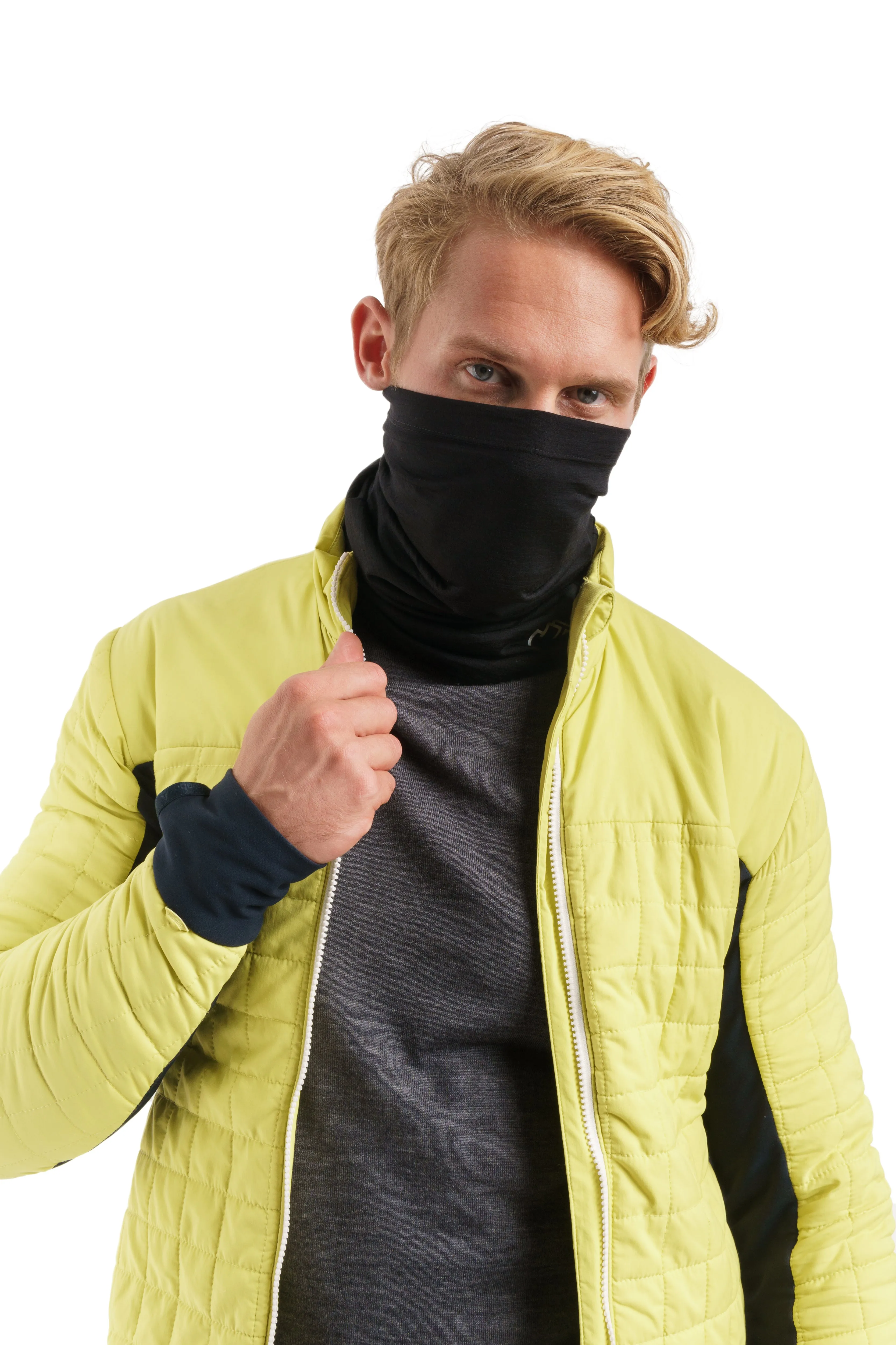 Merino Neck Gaiter 165 Black