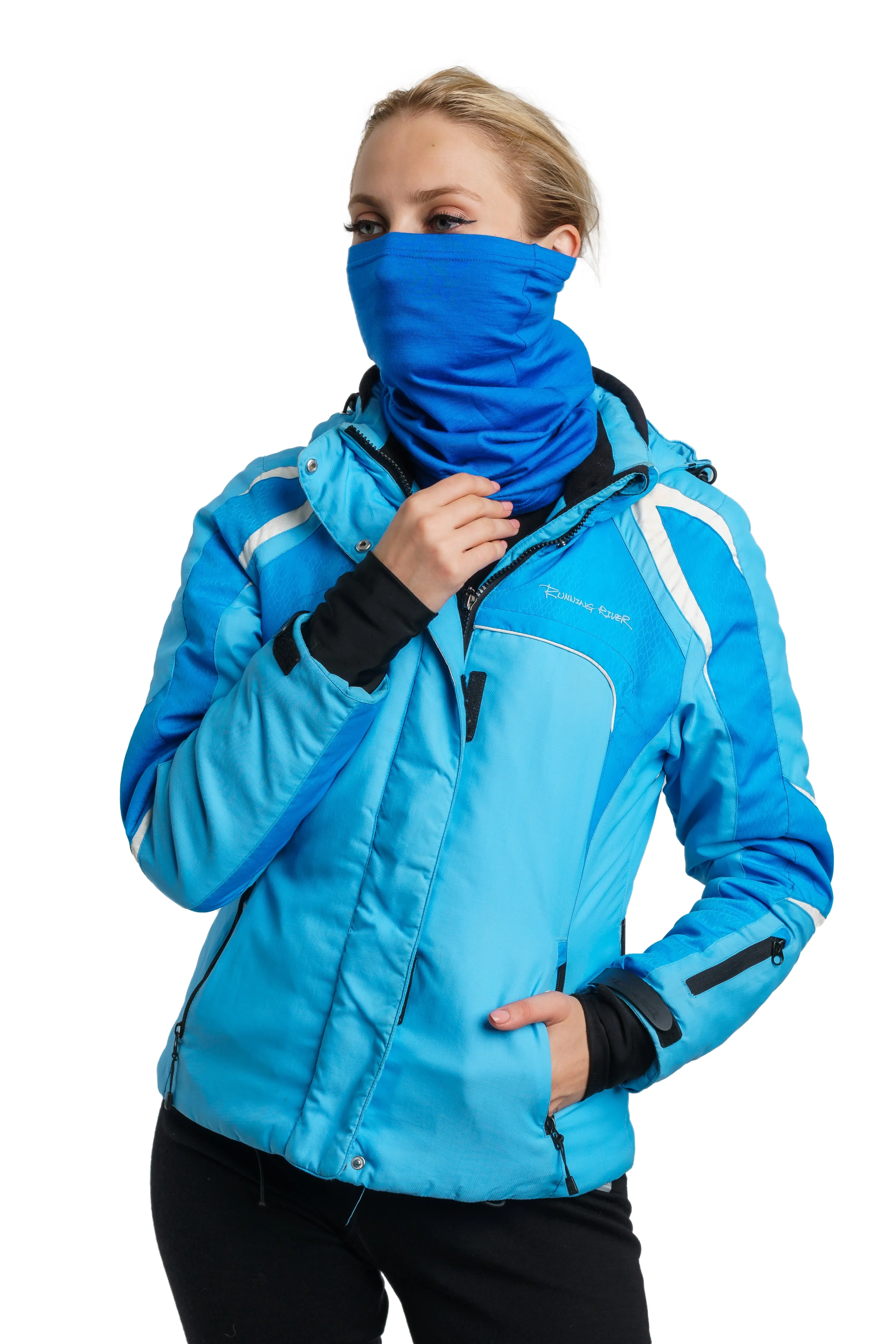 Merino Neck Gaiter 165 Sky Blue