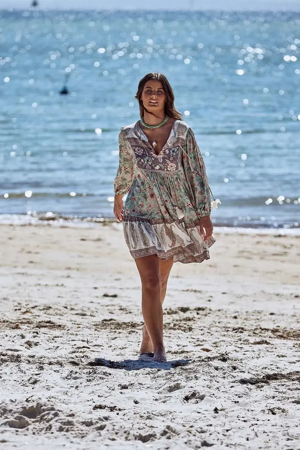 Noor Mini Dress with Pockets