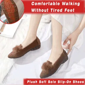 Plush Soft Sole Slip-On Shoes