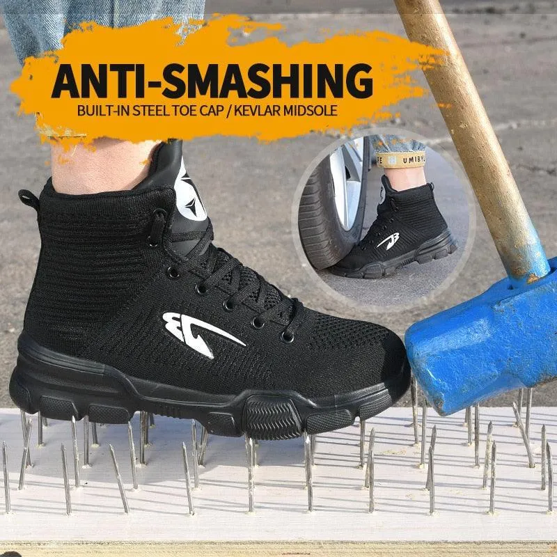 Starka Steel Toe Puncture-Proof Work Boots