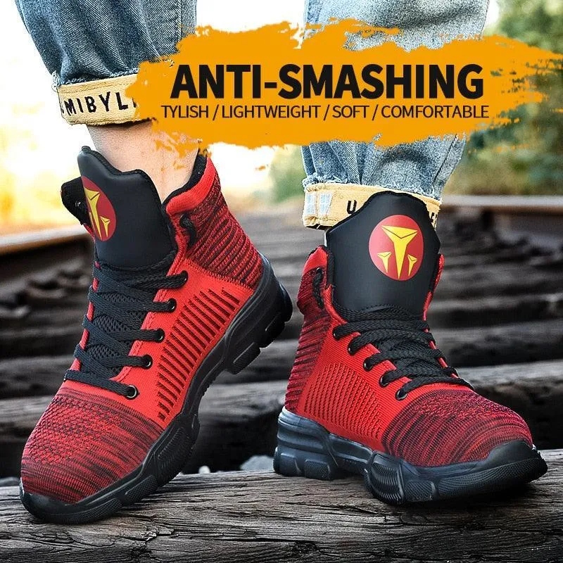 Starka Steel Toe Puncture-Proof Work Boots
