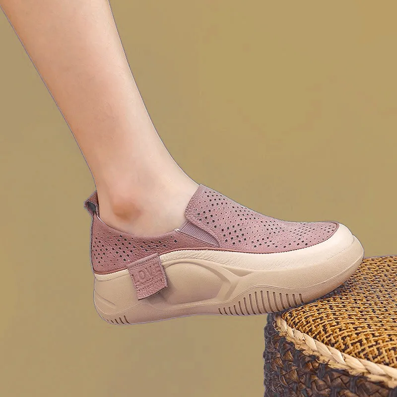 Women's Breathable Soft Sole Slip On Shoes（50% OFF）
